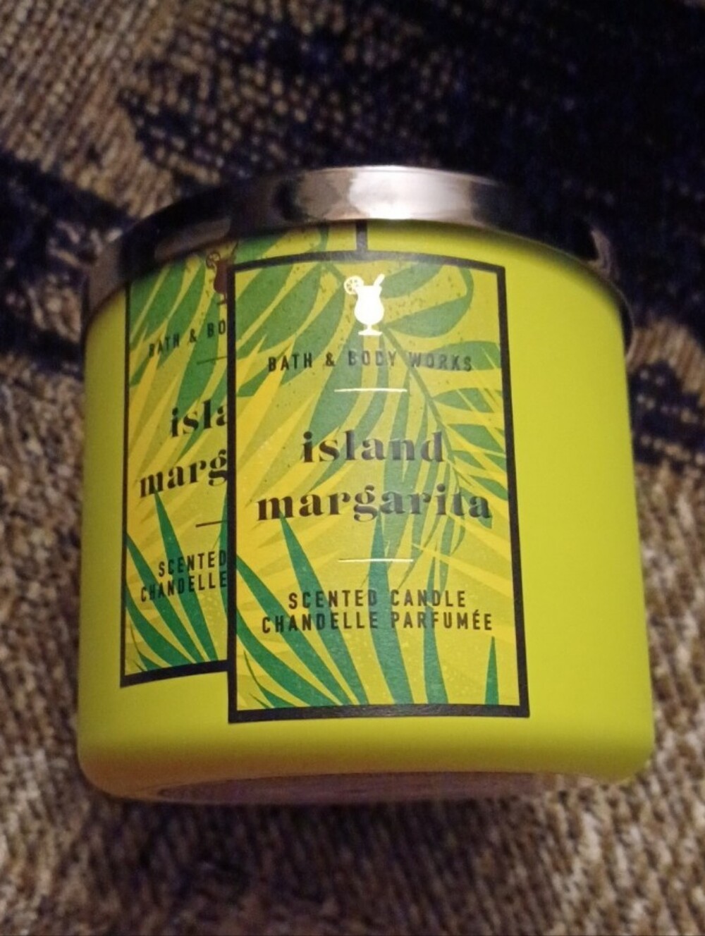 2/$50 New Bath & Body Works Island Margarita Scented Candle - 3 Wick